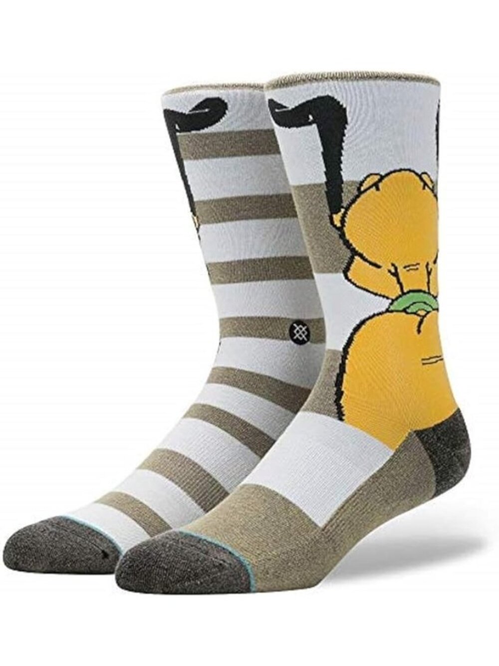 Stance x Men's Pluto Socks Grey Medium New with Tag
